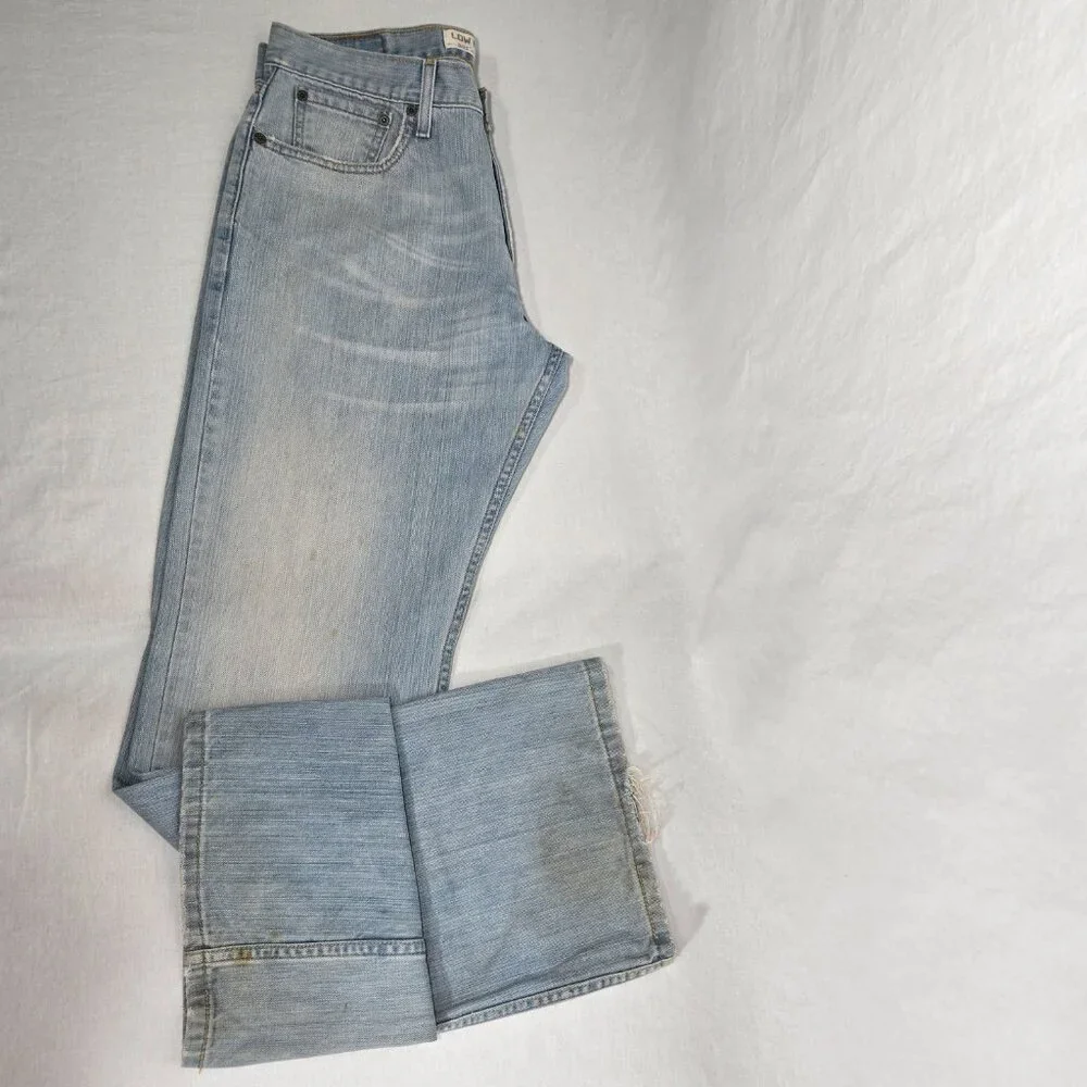 Vintage LEVI'S 527 Low Boot Cut Trash Yellowstone Heavy Duty Jeans Size W33 L32. - Picture 8 of 17